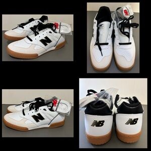 New Balance Numeric Tom Knox 600 White Black Men's Size NEW!